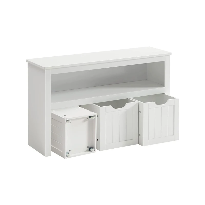 Estantería Infantil para Juguetes Blanco
