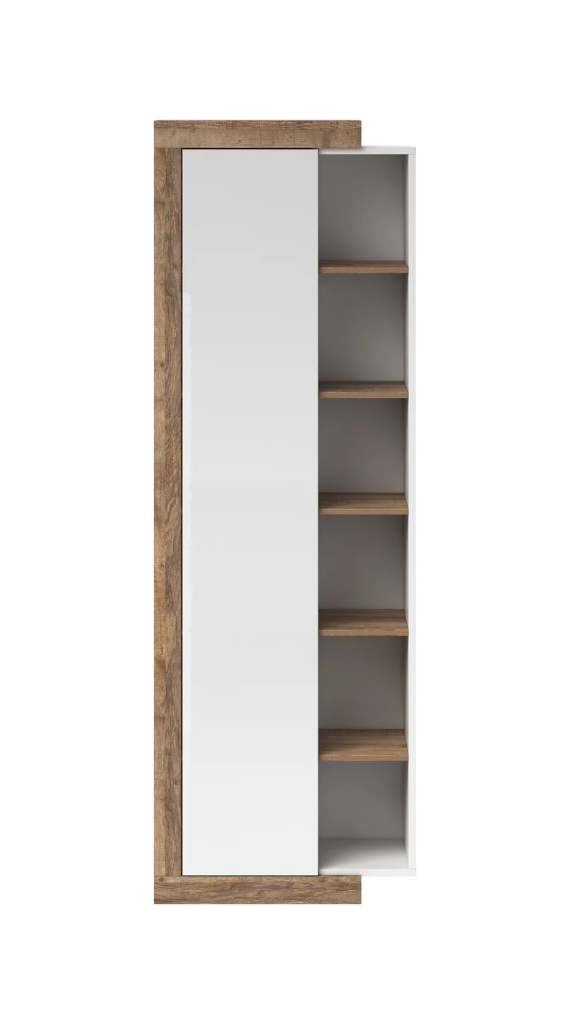 Vitrine + Soft Close +Neu auf Lager Verfügbar + Einlegebodenkante