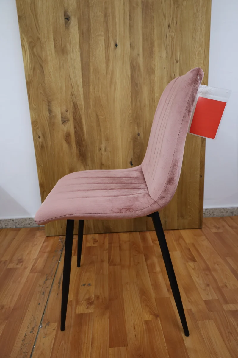 Stuhl Stühle Esszimmerstuhl + Samt Stoff + NEU in 3 Farben da!!!