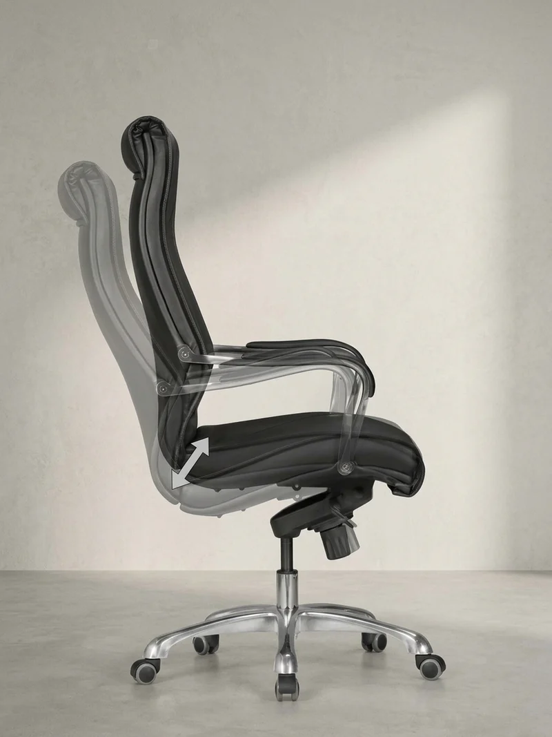 Chefsessel XXL Kunstleder ergonomisch höhenverstellbar bis 150 kg