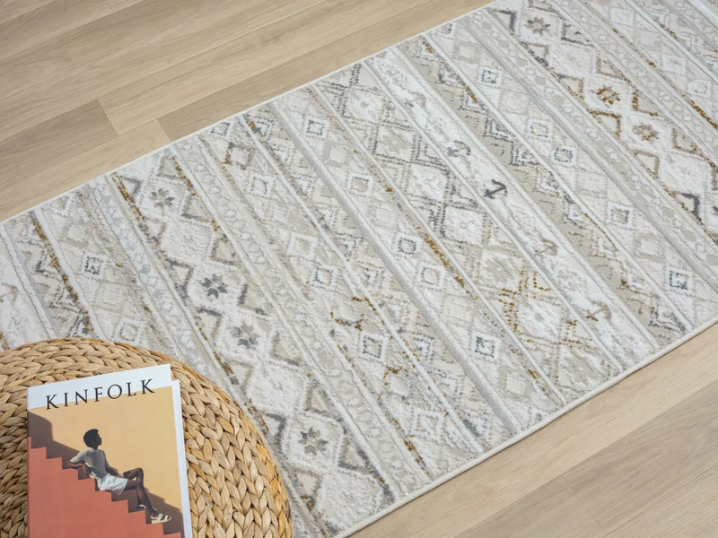 Teppich NOMAD rechteckig Creme-Multi diverse Größen