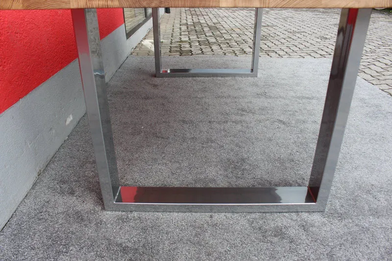 Esstisch + Massivholz Eiche + Verschiedene Gestell + 180x100cm-300x100cm