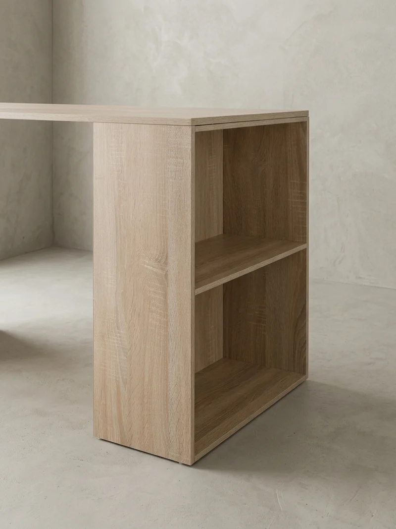 Schreibtisch mit variablem Regal