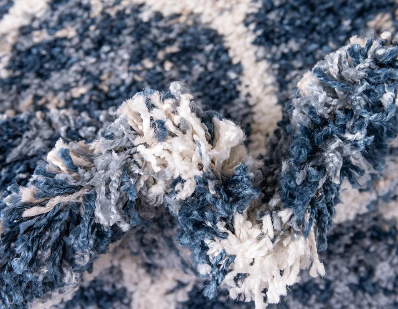 Teppich "Top Shag" Rechteckig Blau verschiedene Größen