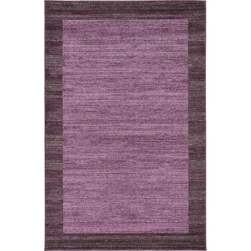 Teppich BEST TIME Rechteckig Violett verschiedene Größen