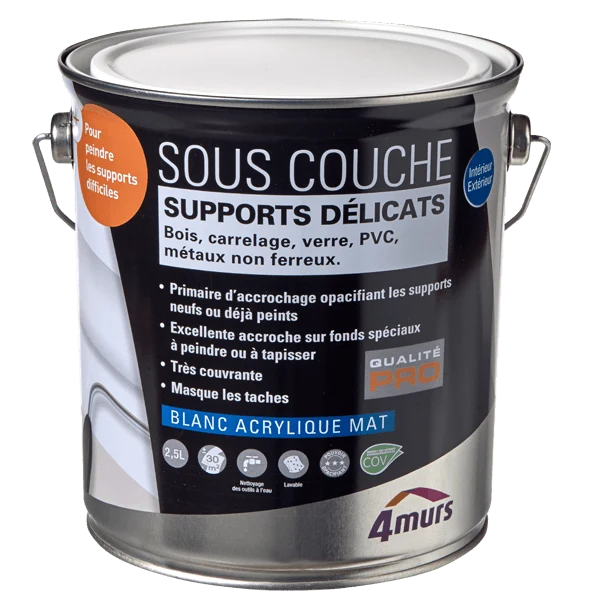 SOUS COUCHE SUPPORTS DÉLICATS