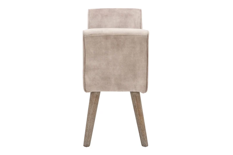 Elegante Sitzbank CAROLIN 90cm beige Samt