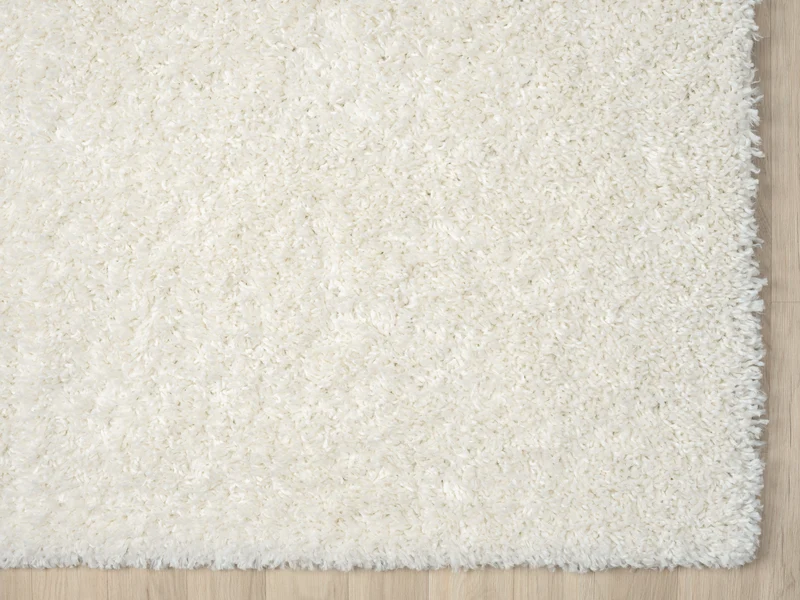 Hochflor Teppich SHAGGY creme rechteckig diverse Größen