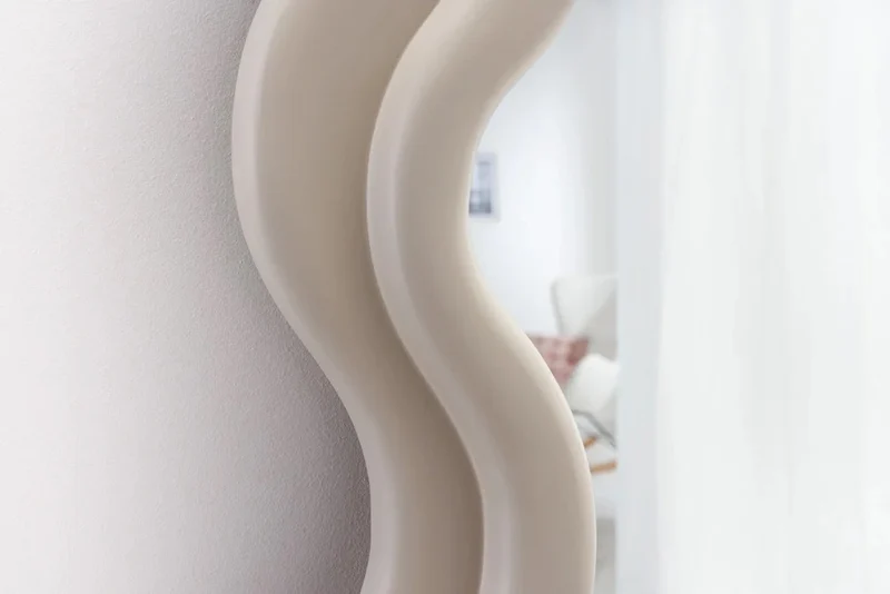 Extravaganter Design Spiegel 160x70cm FORMOSA greige