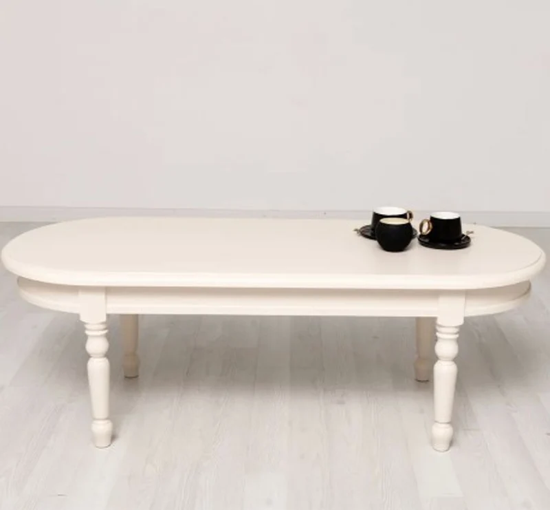 Casa Padrino Couchtisch im Landhausstil, 135 x 45 x 55 cm