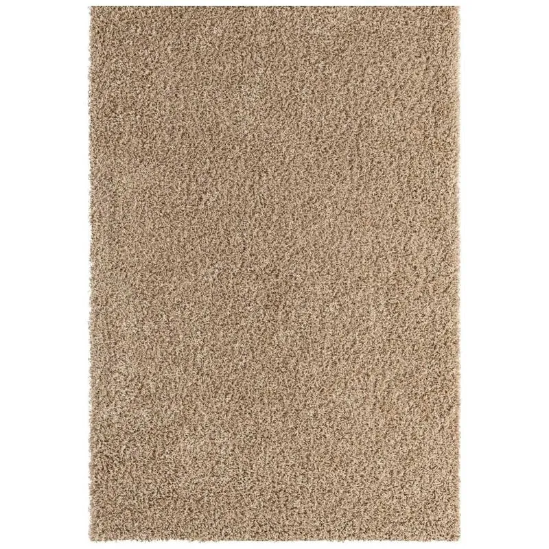 Teppich HIGH-FLOR Rechteckig Braungrau diverse Größen