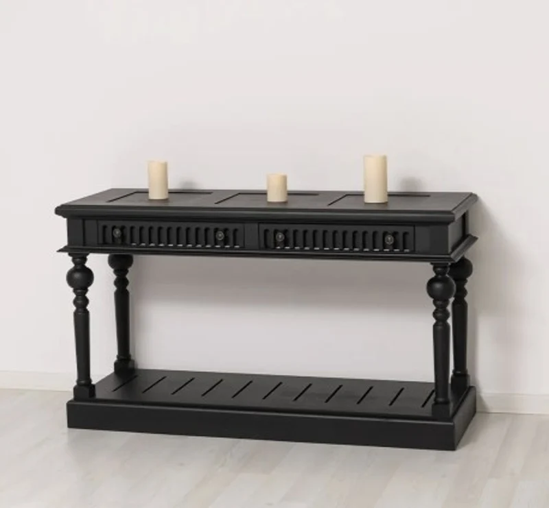 Casa Padrino Esstisch im Landhausstil, 140 x 50 x 80 cm