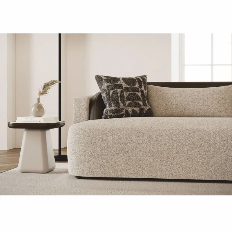Casa Padrino Luxus Sofa Grau / Schwarz 250 cm - Hotel & Wohnzimmer Möbel