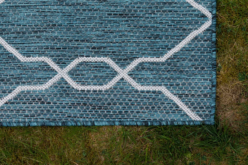 Teppich OUTDOOR CIATO Rechteckig Blaugrün verschiedene Größen