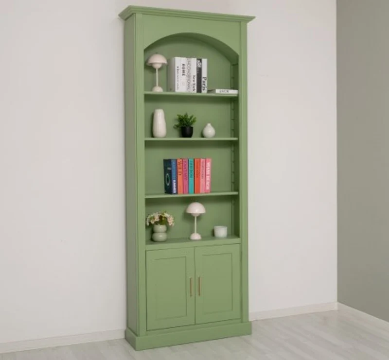 Casa Padrino Bücherregal im Landhausstil, 102 x 30 x 250 cm