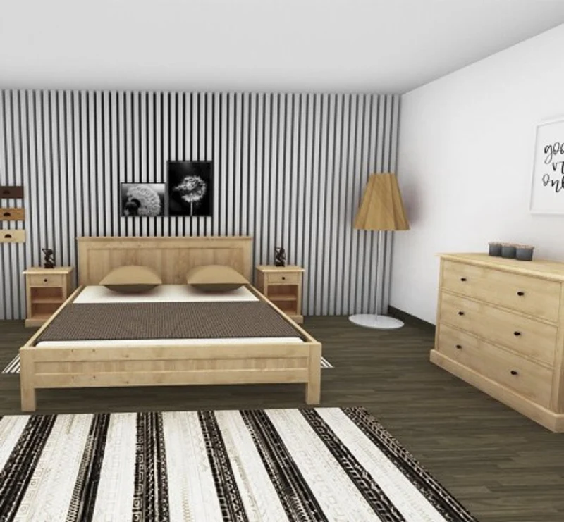 Casa Padrino Möbel Set im Landhausstil, 121 x 197 x 59 cm