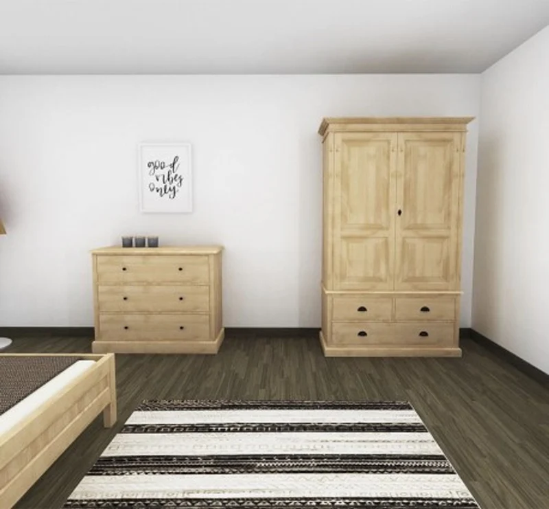 Casa Padrino Möbel Set im Landhausstil, 121 x 197 x 59 cm
