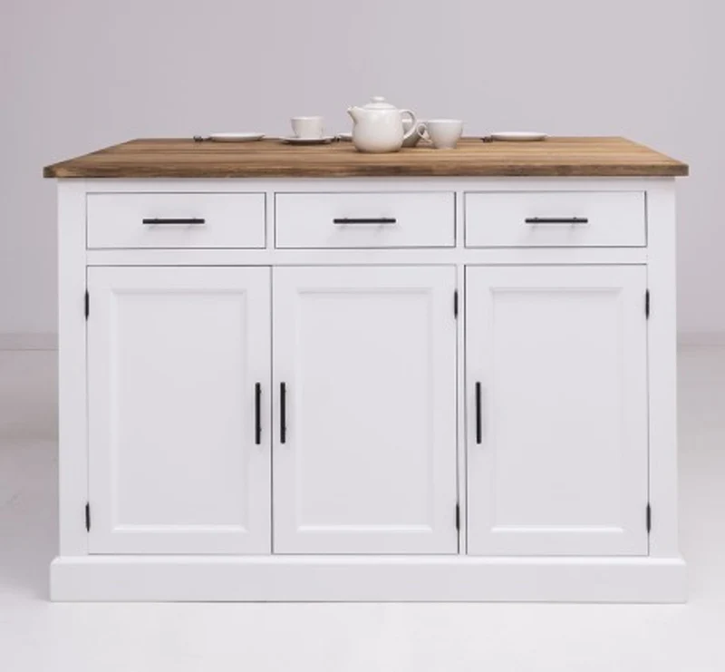 Casa Padrino Küchenschrank im Landhausstil, 160 x 110 x 110 cm