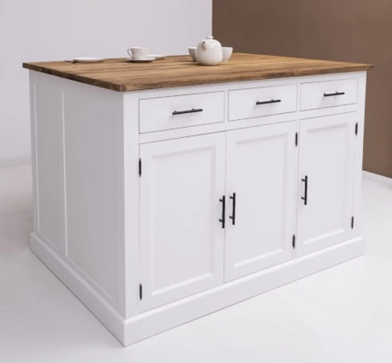 Casa Padrino Küchenschrank im Landhausstil, 160 x 110 x 110 cm