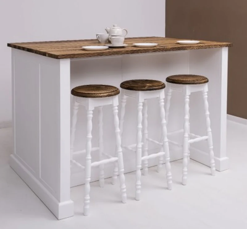 Casa Padrino Küchenschrank im Landhausstil, 160 x 110 x 110 cm