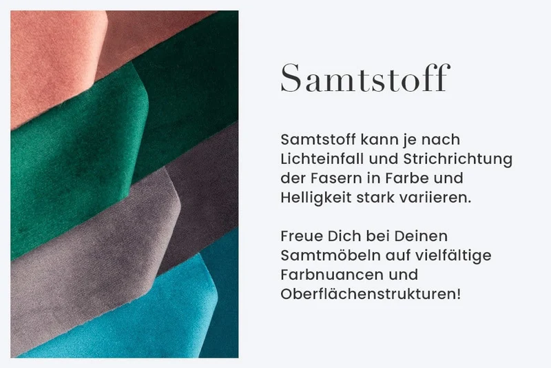 Moderner Drehstuhl ZIRA champagner Samt Metallgestell