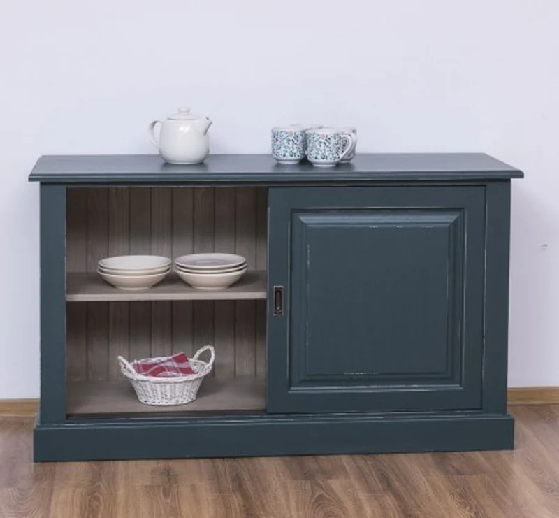 Casa Padrino Sideboard im Landhausstil mit 2 Schiebetüren, 135 x 48 x 78 cm
