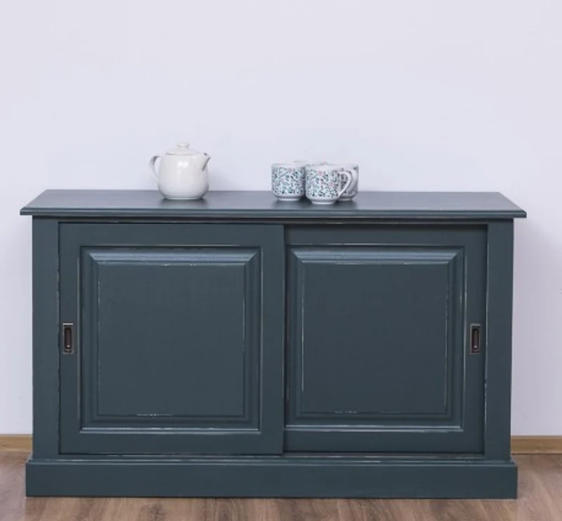 Casa Padrino Sideboard im Landhausstil mit 2 Schiebetüren, 135 x 48 x 78 cm