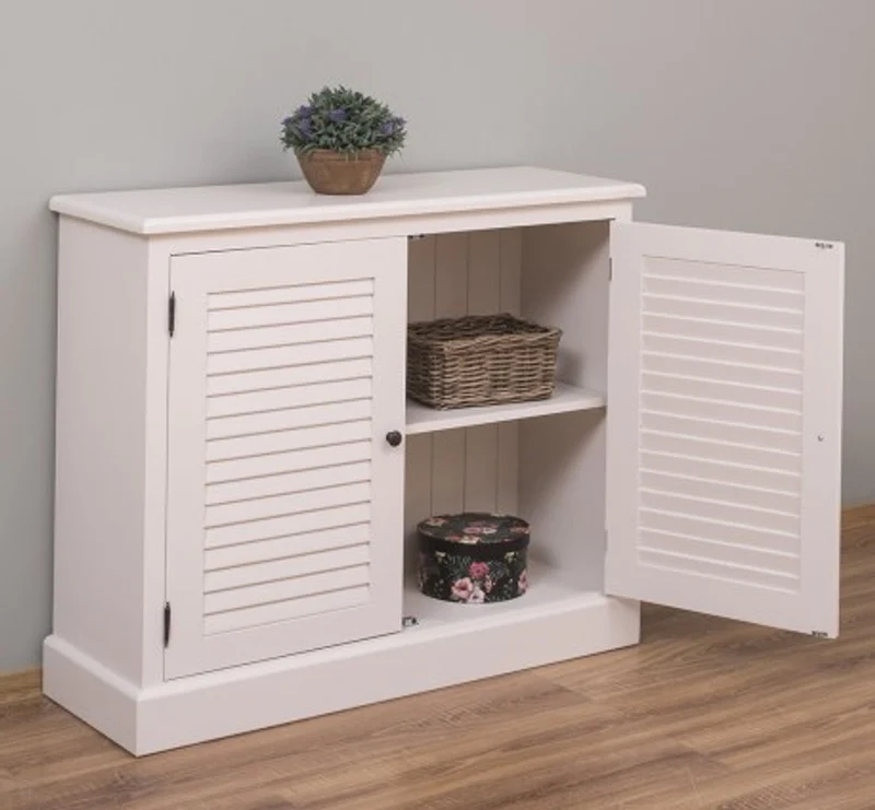 Casa Padrino Sideboard im Landhausstil mit 2 Türen, 108 x 37 x 90 cm