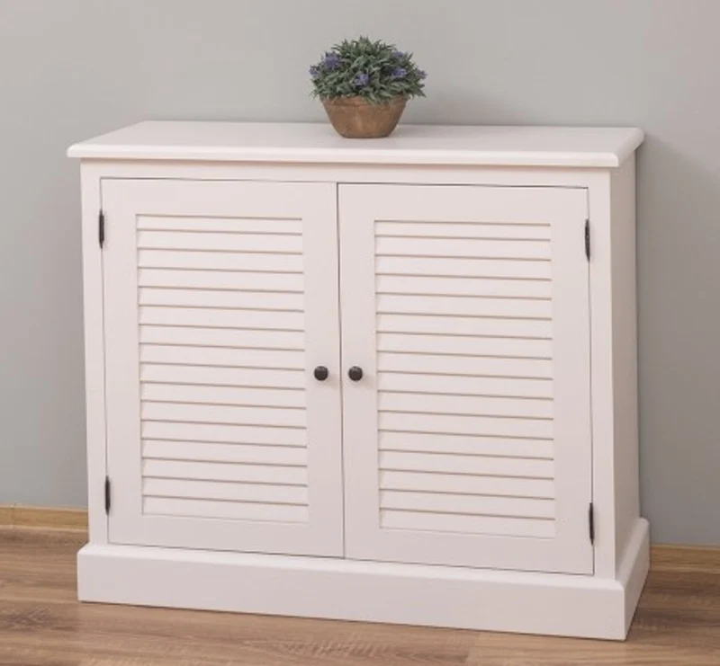 Casa Padrino Sideboard im Landhausstil mit 2 Türen, 108 x 37 x 90 cm