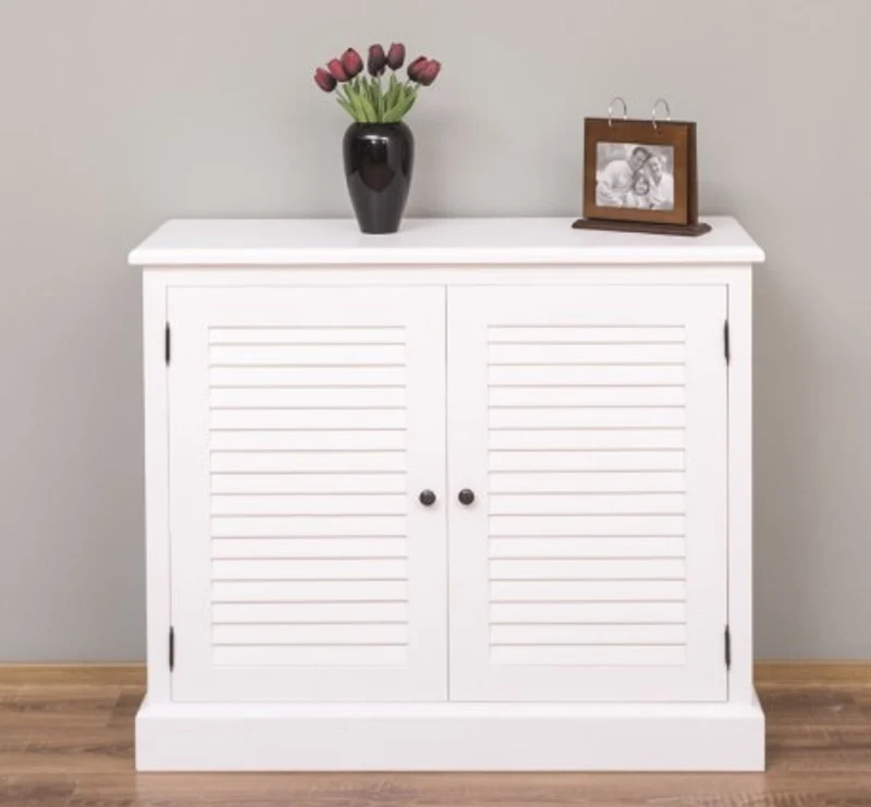 Casa Padrino Sideboard im Landhausstil mit 2 Türen, 108 x 37 x 90 cm