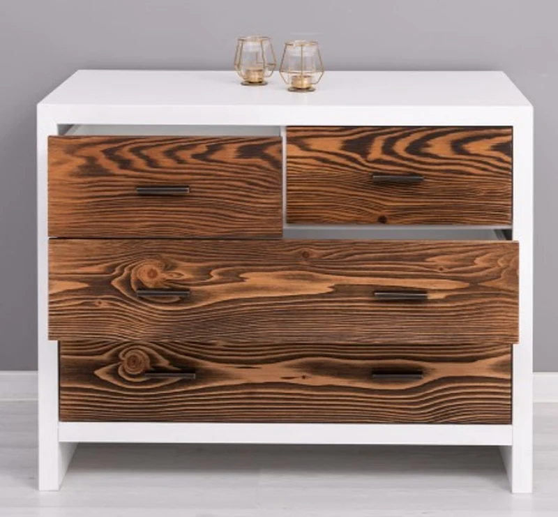 Casa Padrino Kommode im Landhausstil mit 4 Schubladen, 100 x 50 x 79 cm