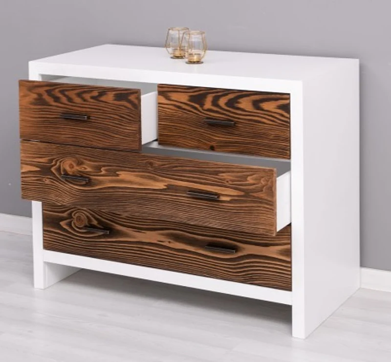 Casa Padrino Kommode im Landhausstil mit 4 Schubladen, 100 x 50 x 79 cm