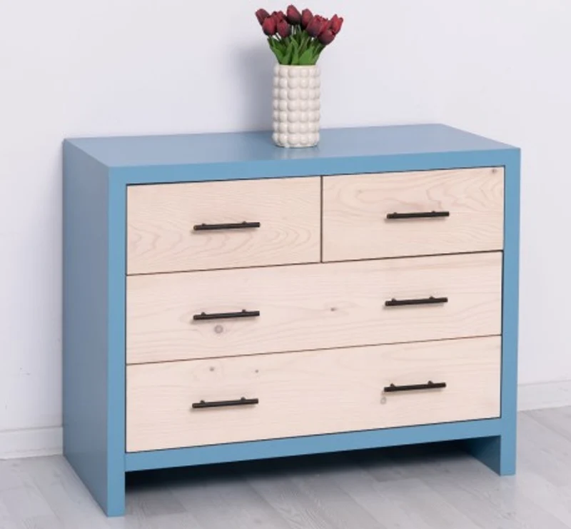Casa Padrino Kommode im Landhausstil mit 4 Schubladen, 100 x 50 x 79 cm