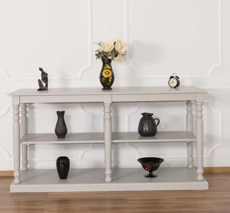 Casa Padrino Konsole im Landhausstil mit 1 Ablage, 180 x 60 x 89 cm