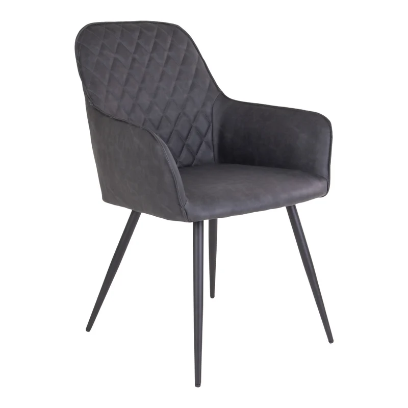 2er Set - Eleganter Stuhl BORA dungelgrau