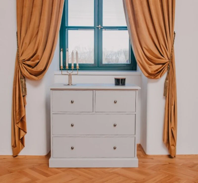 Casa Padrino Kommode im Landhausstil, 100 x 50 x 90 cm