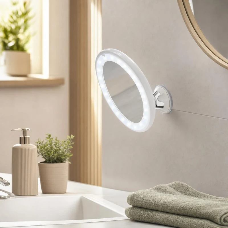 LED-Kosmetikspiegel FLEXY LIGHT Schneeweiß