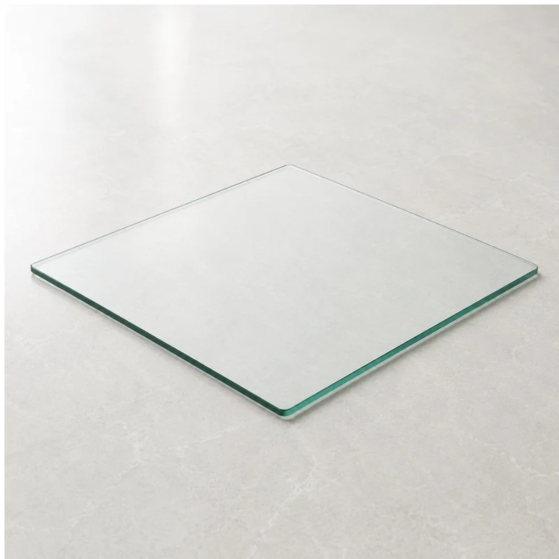 Glasplatte TERRY 70x70cm Quadratisch 8mm Gehärtetes Glas