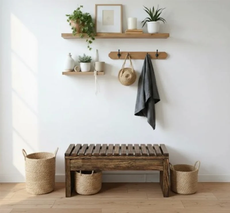 Casa Padrino Waschtisch im Landhausstil, 80 x 35 x 35 cm