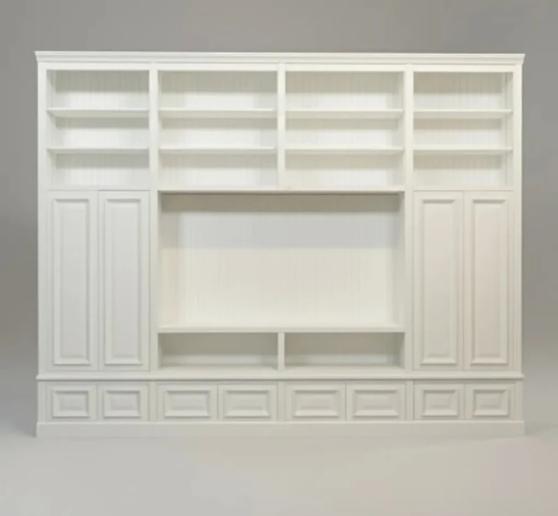 Casa Padrino TV Schrank im Landhausstil, 396 x 50 x 280 cm