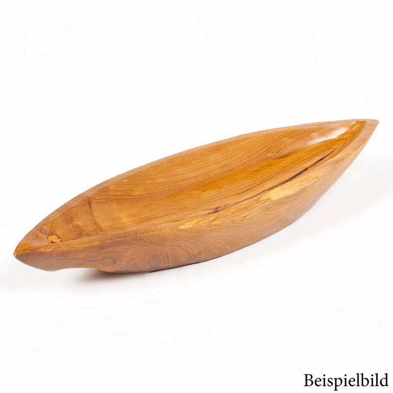 Individuelle Teak-Schale PERA ca.70cm Natural Handarbeit