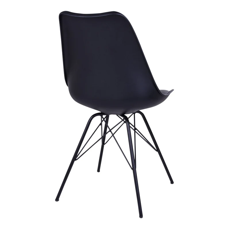 Klassiker Stuhl SCANDINAVIA (2er Set) schwarz