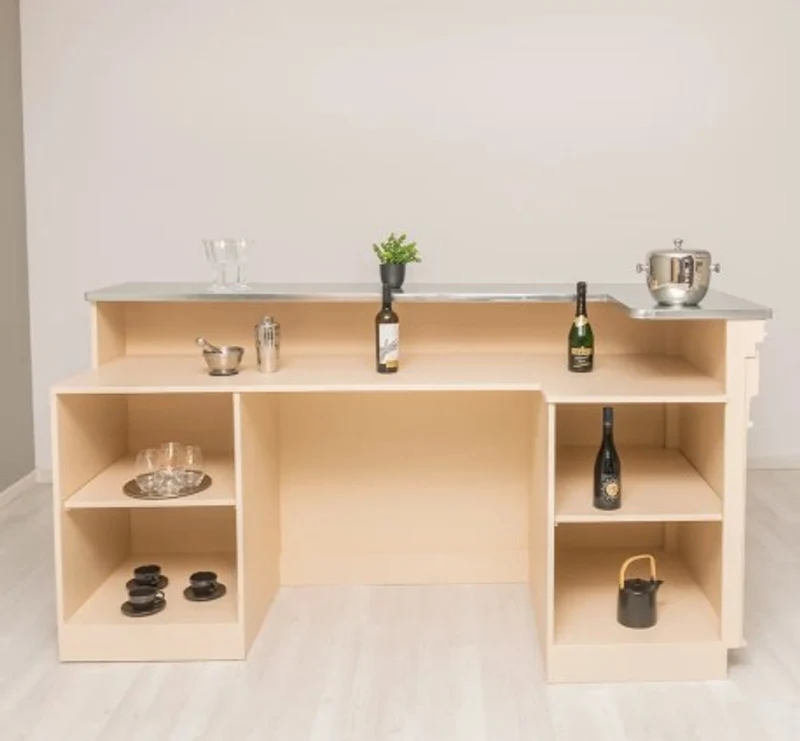 Casa Padrino Theke im Landhausstil, 314 x 74 x 115 cm