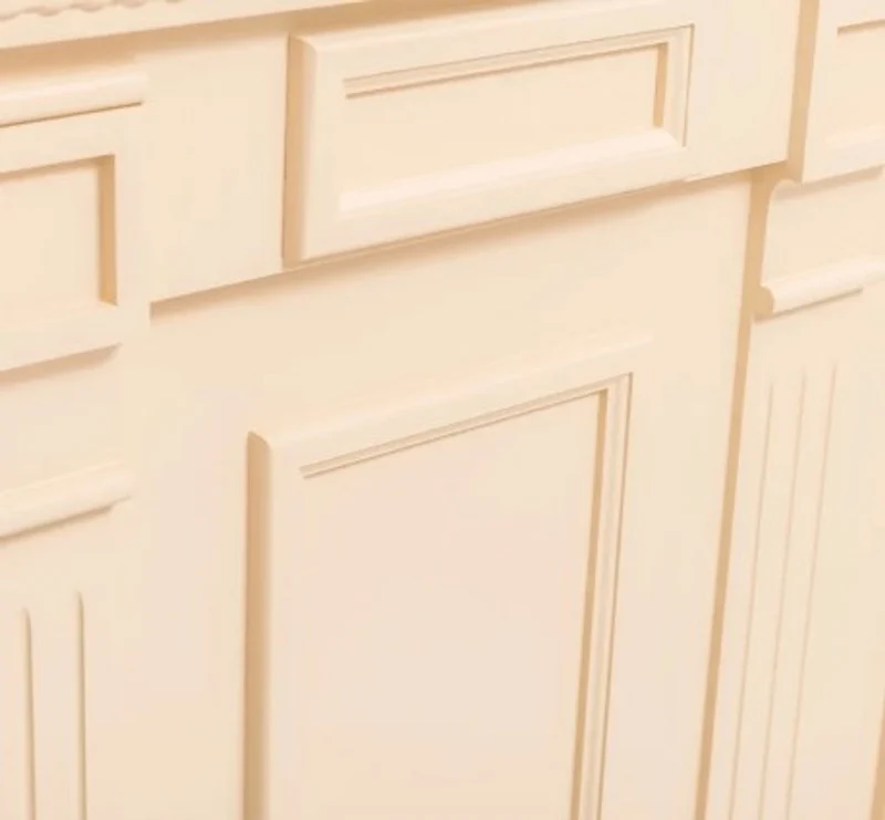 Casa Padrino Theke im Landhausstil, 314 x 74 x 115 cm