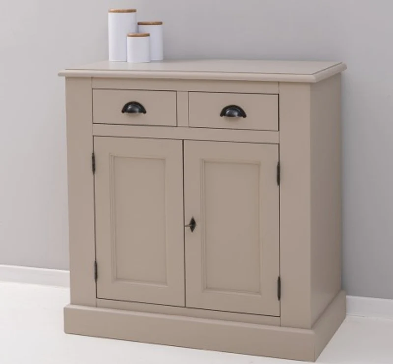 Casa Padrino Sideboard im Landhausstil mit 2 Türen und 2 Schubladen, 90 x 47 x 93 cm