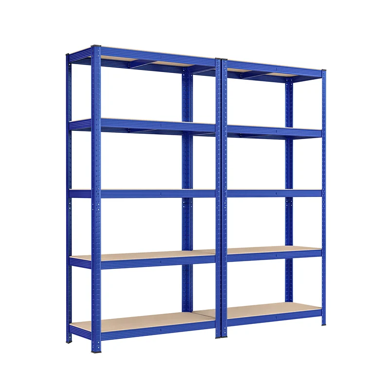 Estantería con Estantes Ajustables Estilo Natural para Cocina Salón