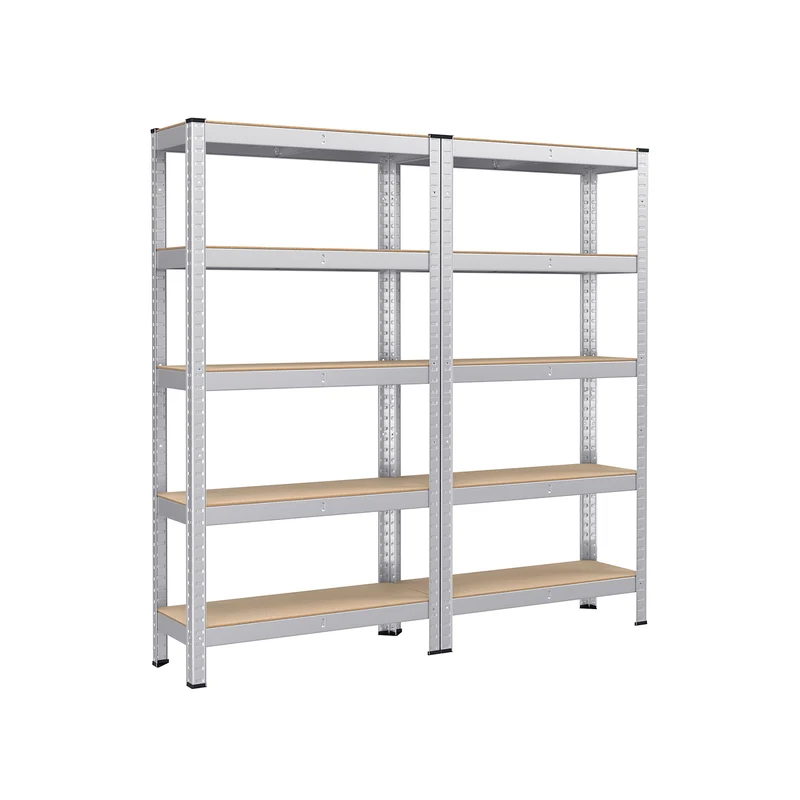 Estantería con Estantes Ajustables Estilo Natural para Cocina Salón