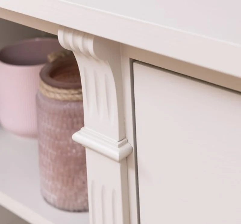 Casa Padrino Sideboard im Landhausstil mit 1 Tür und 3 Schubladen, 116 x 51 x 78 cm