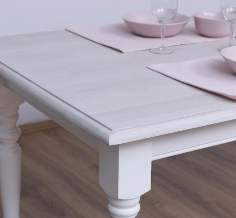 Casa Padrino Esstisch im Landhausstil mit Eichenholzplatte, 210 x 90 x 78 cm