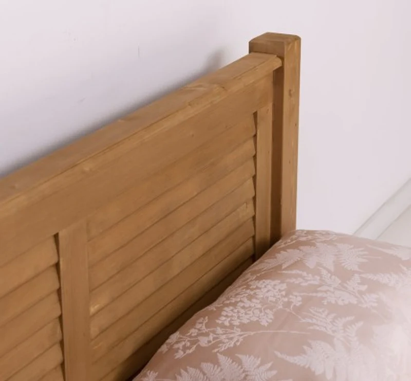 Casa Padrino Bett im Landhausstil, 90 x 200 x 82 cm